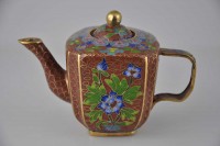 Teiera cloisonné di prima metà ‘900