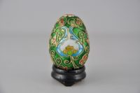 Uovo decorato cloisonné