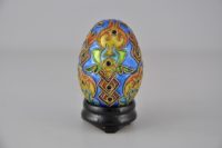 Uovo decorato cloisonné