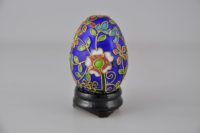 Uovo decorato cloisonné
