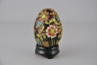 Uovo decorato cloisonné