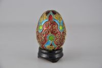 Uovo decorato cloisonné