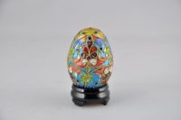 Uovo decorato cloisonné