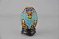 Uovo decorato cloisonné
