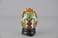 Uovo decorato cloisonné