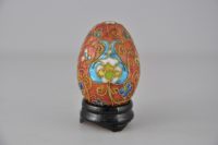 Uovo decorato cloisonné