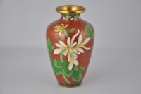 Vaso piccolo in  cloisonné  di vecchia manifattura