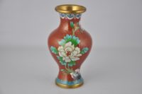 Vaso piccolo in  cloisonné  di vecchia manifattura