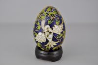 Uovo decorato cloisonné