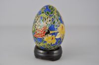 Uovo decorato cloisonné