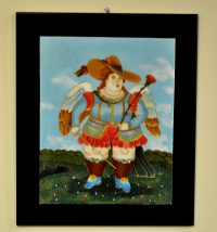 Quadro tecnica cloisonné
