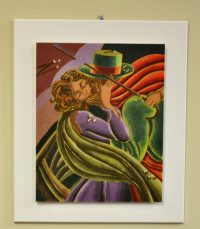 Quadro tecnica cloisonné