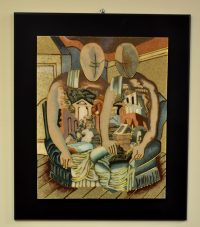 Quadro tecnica cloisonné
