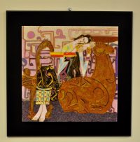 Quadro tecnica cloisonné