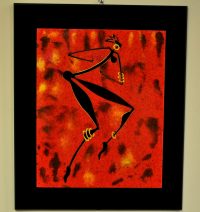 Quadro tecnica cloisonné