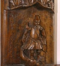 Scultura Guardia Mandarino