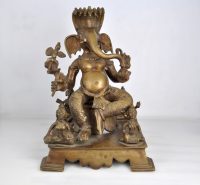 -30% sconto Statua Dio Ganesh bronzo