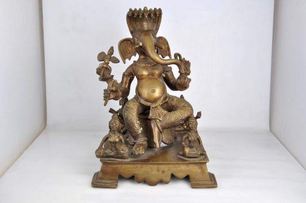 -30% sconto Statua Dio Ganesh bronzo - immagine 5