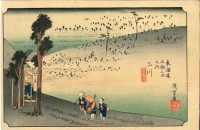 Stampa Hiroshige Ando, Futagawa 1833 -1834