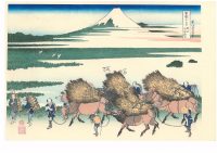 - 35 % SCONTO  Hokusai, Risaie a Ono, 1830-32