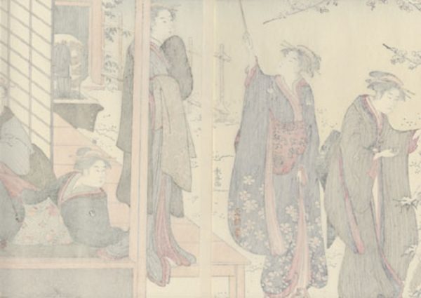 - 25% SCONTO Torii Kiyonaga, Neve primaverile,  1950 c.a. - immagine 2
