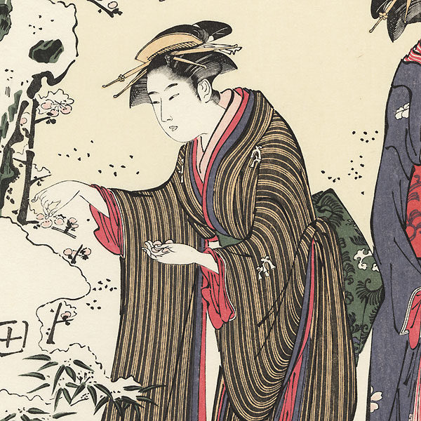 - 25% SCONTO Torii Kiyonaga, Neve primaverile,  1950 c.a. - immagine 3