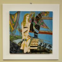 Quadro tecnica cloisonné