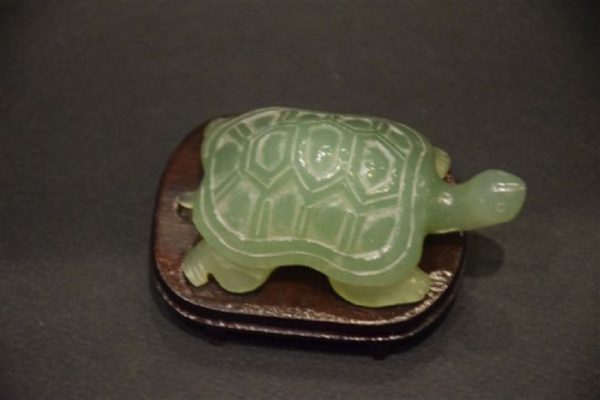 Tartaruga in giada portafortuna - immagine 3