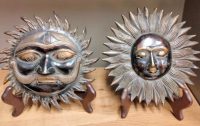 SOLE E LUNA IN BRONZO