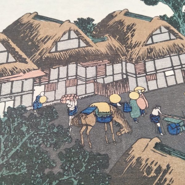 - 35% Sconto Katsushika Hokusai,L’alba sul villaggio di Isawa, Koshu Isawa no akatsuki, 1830-32 - immagine 6