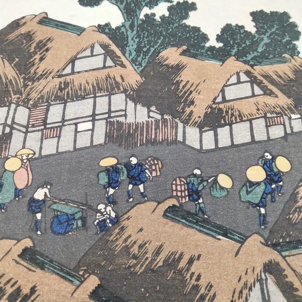 - 35% Sconto Katsushika Hokusai,L’alba sul villaggio di Isawa, Koshu Isawa no akatsuki, 1830-32 - immagine 7
