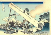 - 30 % SCONTO  Katsushika Hokusai, Il Fuji visto dalle montagne di Totomi, Totomi Sanchu, 1830-32