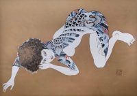 Bonten Tarō, Titolo: Donne tatuate, 1970 c.a. Stampa litografica di pregio
