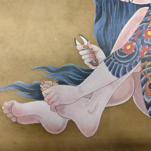 - 30 % SCONTO Bonten Tarō, Titolo: Donne tatuate, 1970 c.a. Stampa litografica di pregio - immagine 6