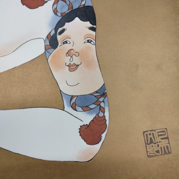 Bonten Tarō, Titolo: Donne tatuate, 1970 c.a. Stampa litografica di pregio - immagine 5