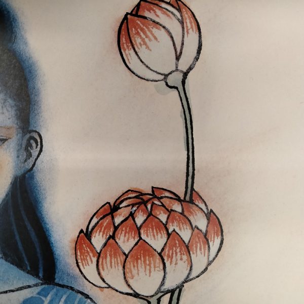 - 20 % SCONTO Bonten Tarō, Titolo: Donne tatuate, 1970 c.a. Stampa litografica di pregio - immagine 8