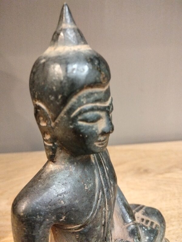- 25 % SCONTO Buddha in bronzo seduto in stile Khmer, proveniente Cambogia - immagine 7