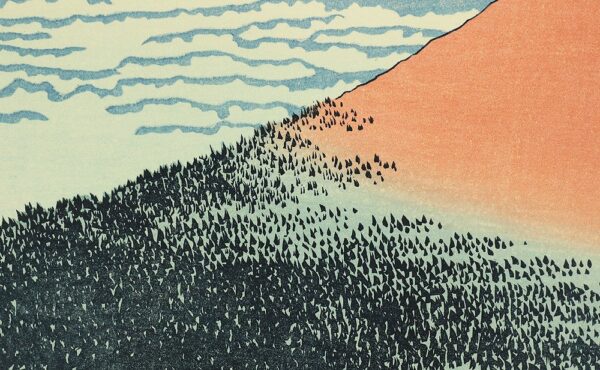 - 25 % SCONTO Katsushika Hokusai (1760–1849), IL FUJI ROSSO – VENTO FRESCO DEL SUD IN UNA CHIARA MATTINA,Gaifu Kaise,1830-32 - immagine 6