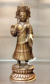Bodhisatva in bronzo proveniente Tibet