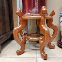 Base – alzatina in legno per vasi e cachepot