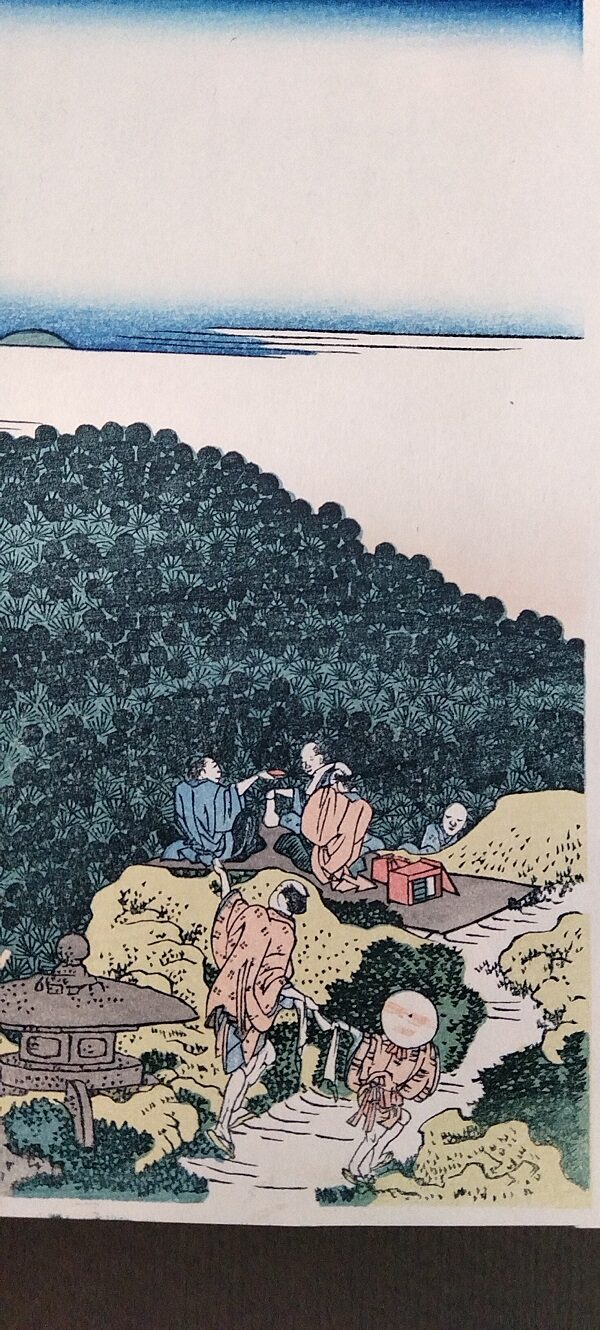 - 20 % SCONTO Katsushika Hokusai, I pini di Aoyama,1830-32 - immagine 3