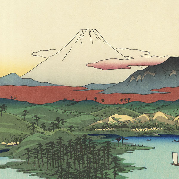 - 25% sconto UTAGAWA HIROSHIGE,Yokohama a Noge nella provincia di Musashi - immagine 3