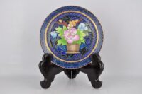 Piattino cloisonné di antica manifattura primi'900