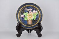 Piattino cloisonné di antica manifattura primi'900