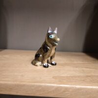 Cane lupo in cloisonné epoca metà ‘900