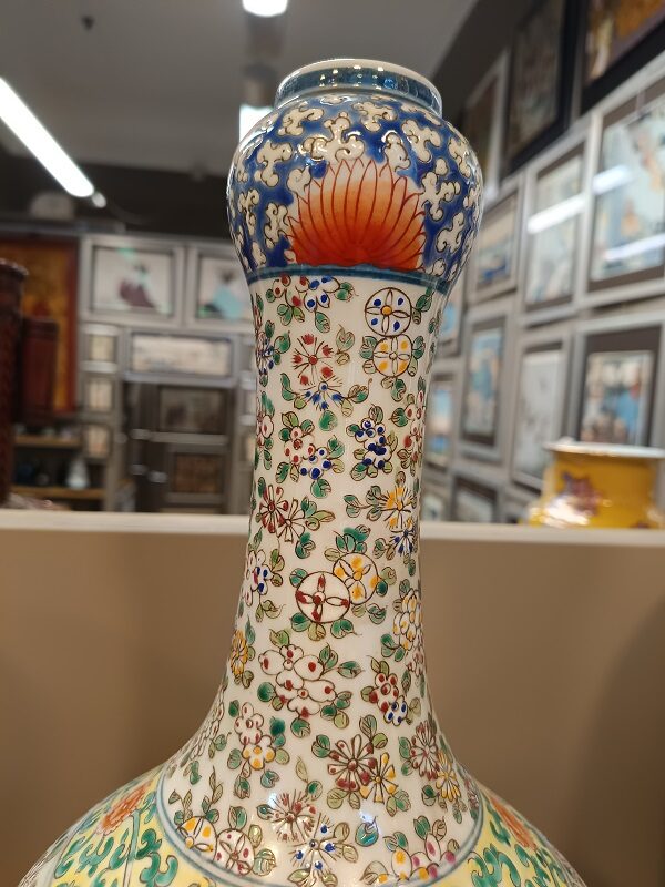 Vaso Cina porcellana Jingdezhen epoca primi' 900 - immagine 5