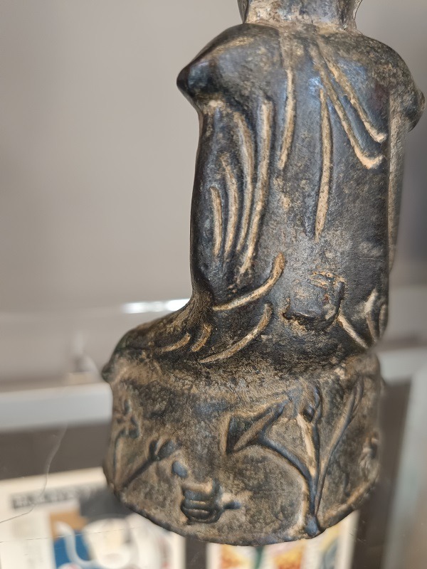 BR-15b Buddha antico in bronzo, proveniente Siam, Thailandia,XVIII secolo d.C. - immagine 3