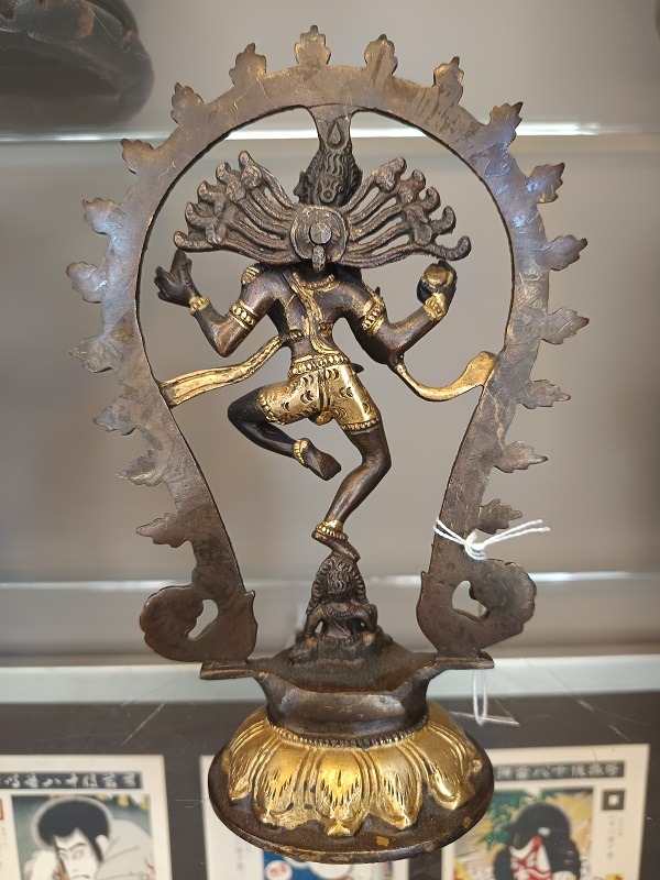 BR-17a Shiva Nataraja in bronzo, Anni ’70 - immagine 2